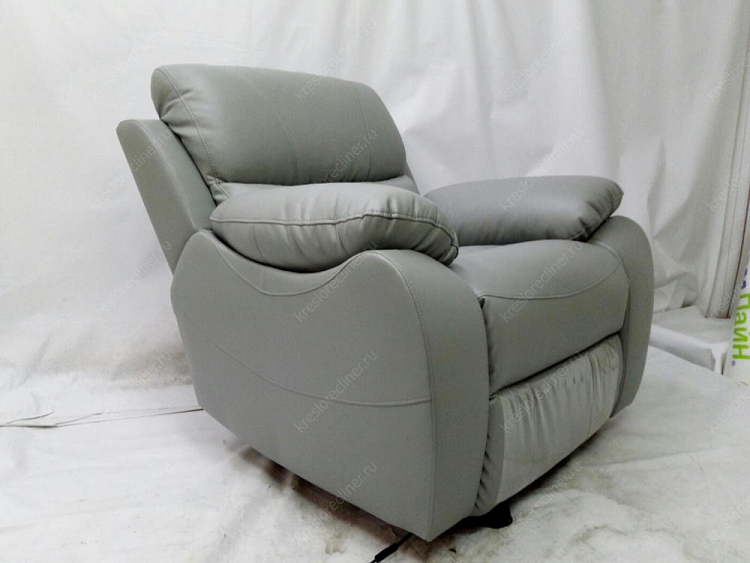 Кресло для наращивания ресниц Милан в экокоже Cordova Claro Gris